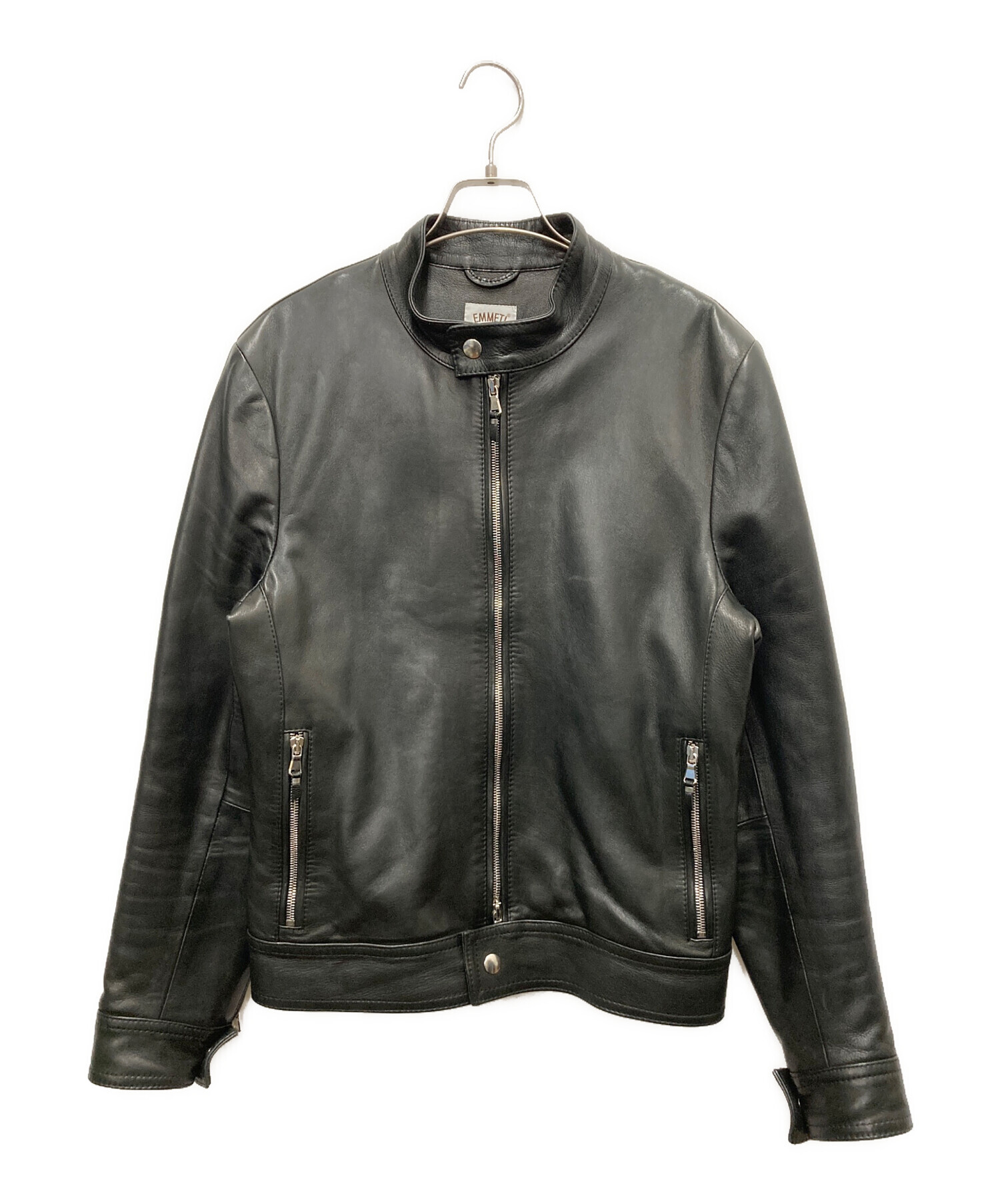 中古・古着通販】EMMETI (エンメティ) ラムレザーシングルライダース