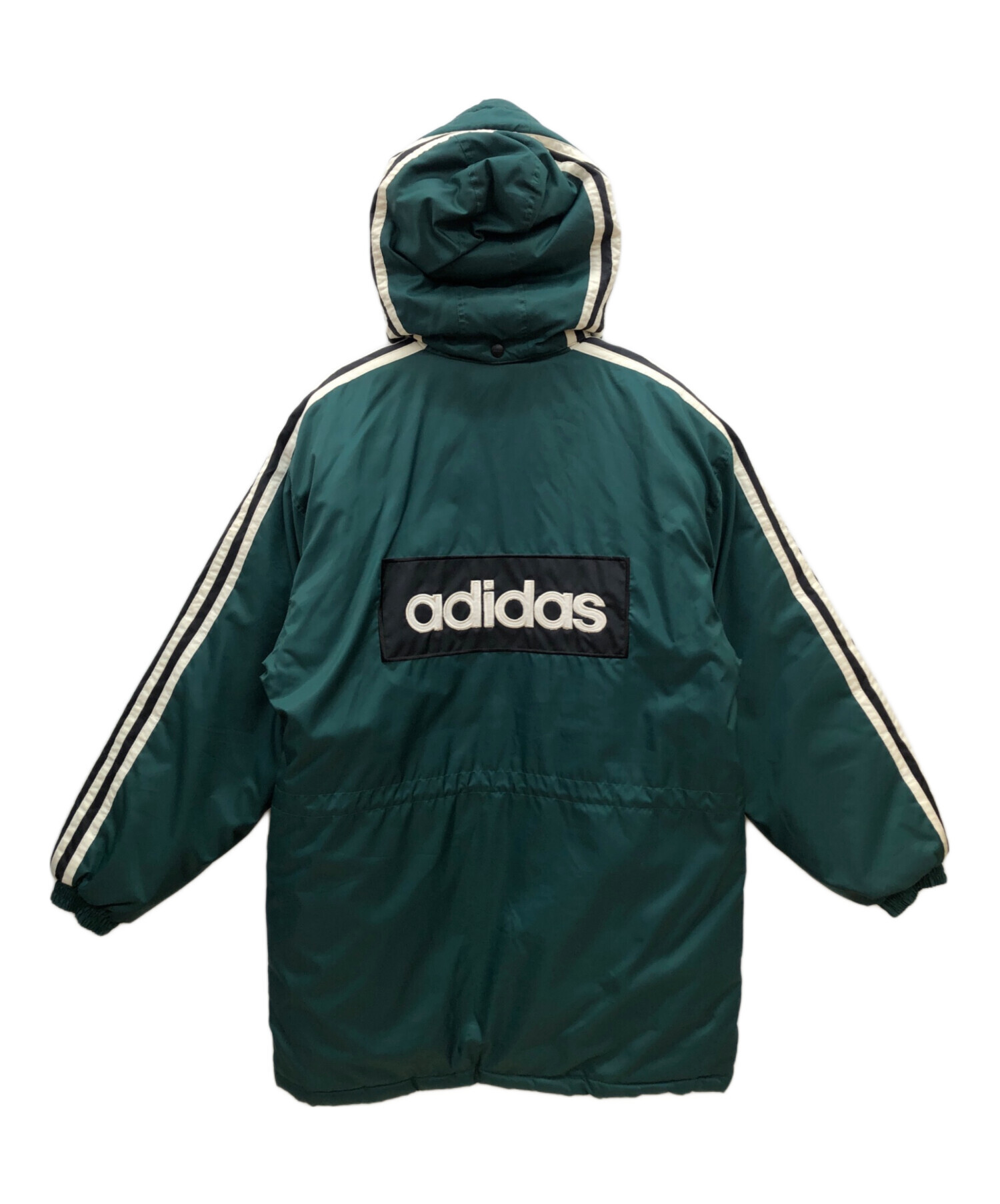 中古・古着通販】adidas (アディダス) 80sベンチコート 黒タグ