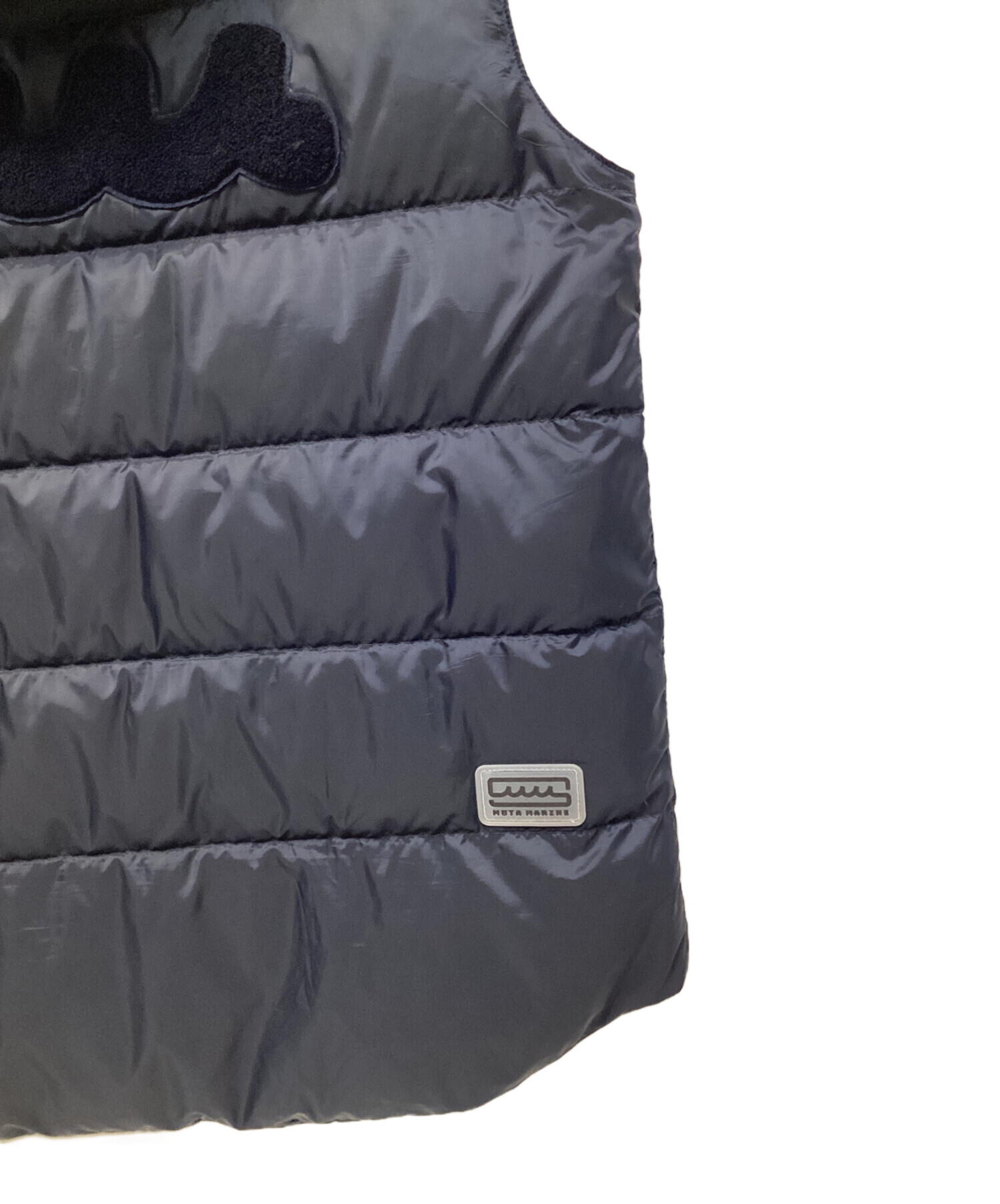 中古・古着通販】muta (ムータ) CROSS HEAT ダウンベスト ブラック