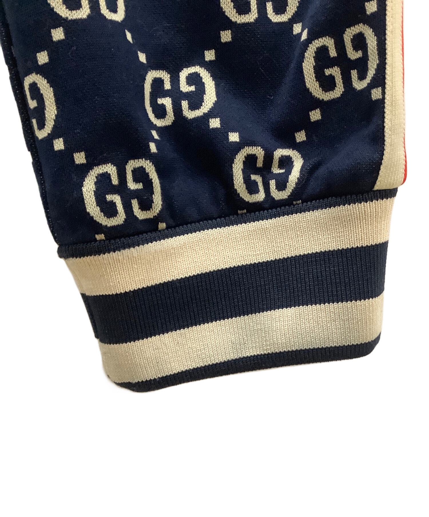 中古・古着通販】GUCCI (グッチ) GUCCI ジャカードジョギングロング