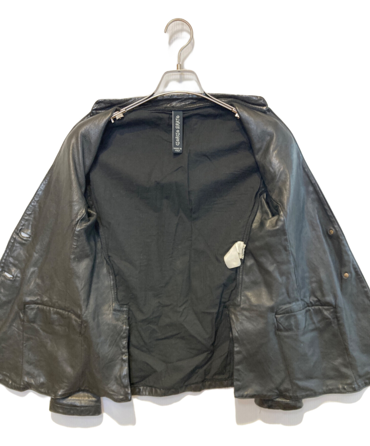 中古・古着通販】GIORGIO BRATO (ジョルジョブラッド) シープレザー