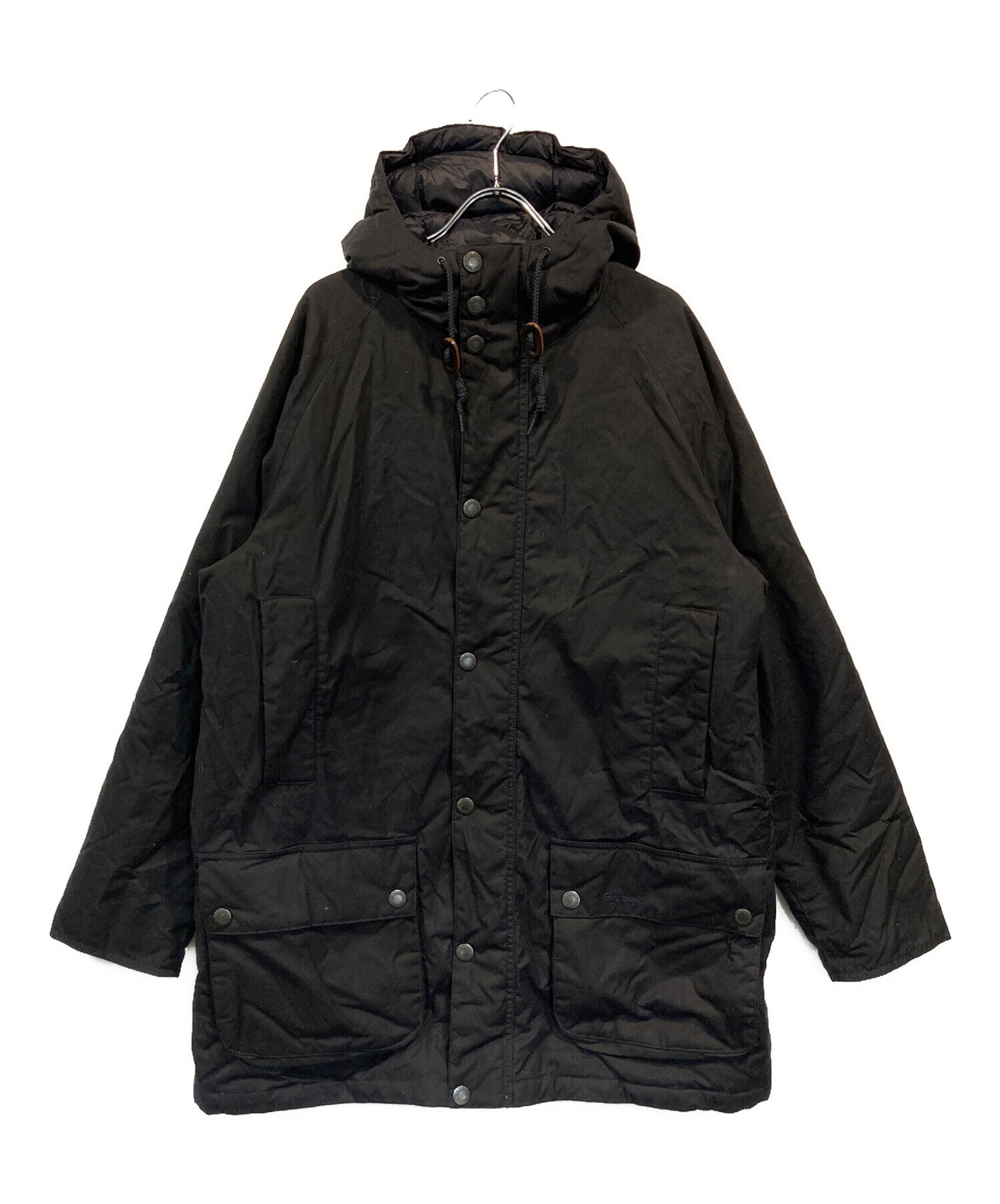 中古・古着通販】Barbour (バブアー) フード付きBEAUFORT ブラック