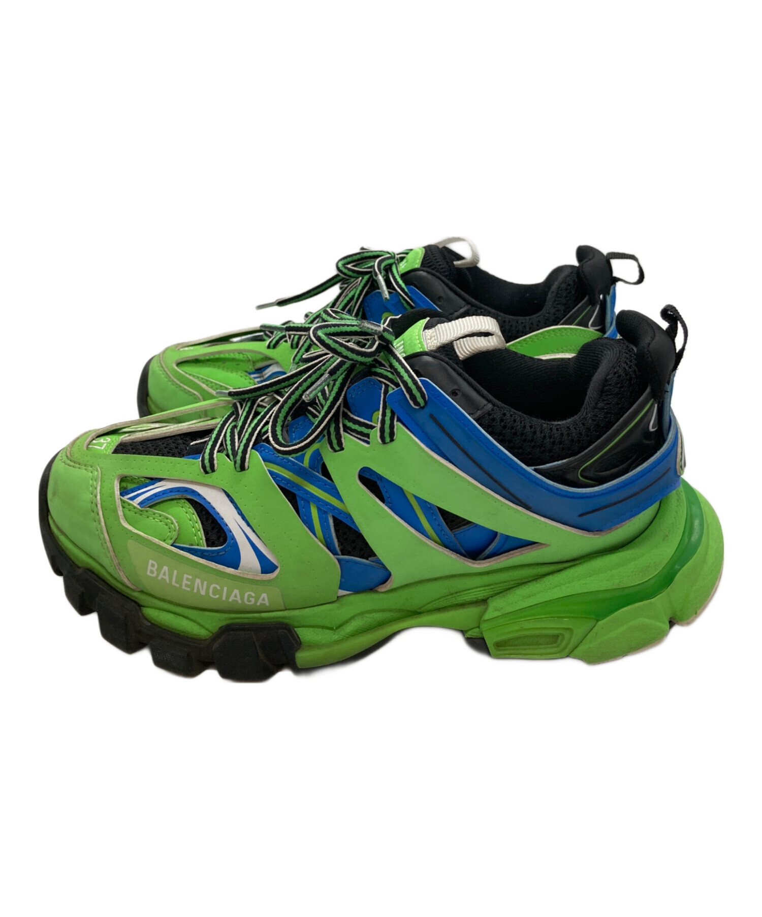 中古・古着通販】BALENCIAGA (バレンシアガ) TRACK TRAINER グリーン