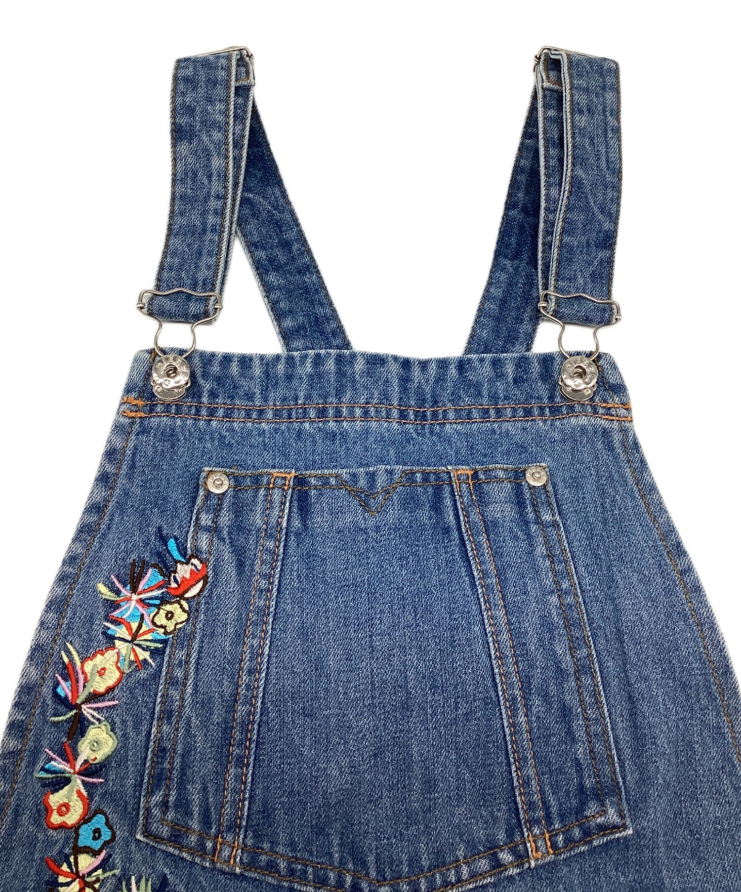 中古・古着通販】DIESEL (ディーゼル) フラワー刺繍デニム