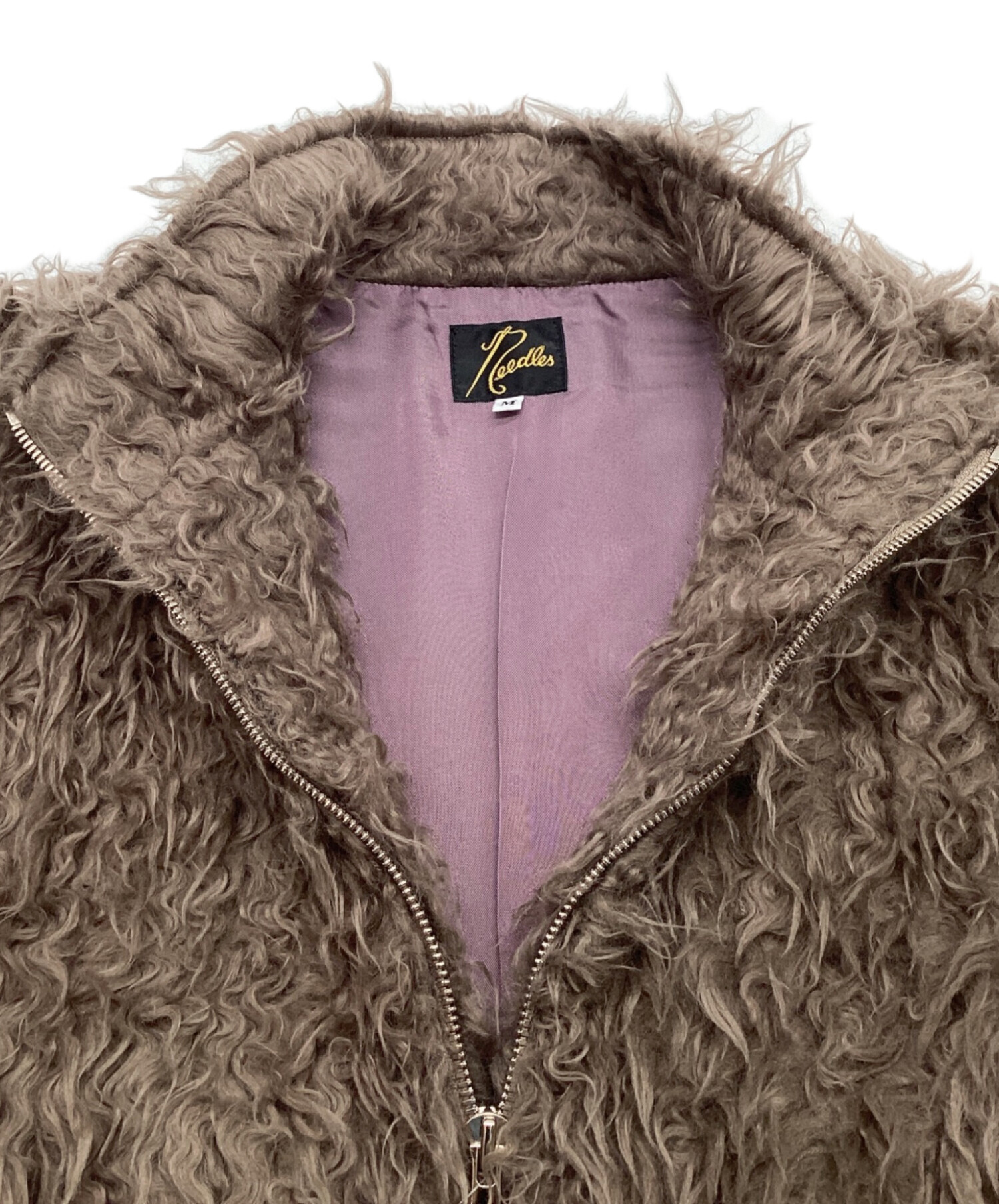 中古・古着通販】Needles (ニードルズ) Acrylic Wave Fur Sur Coat