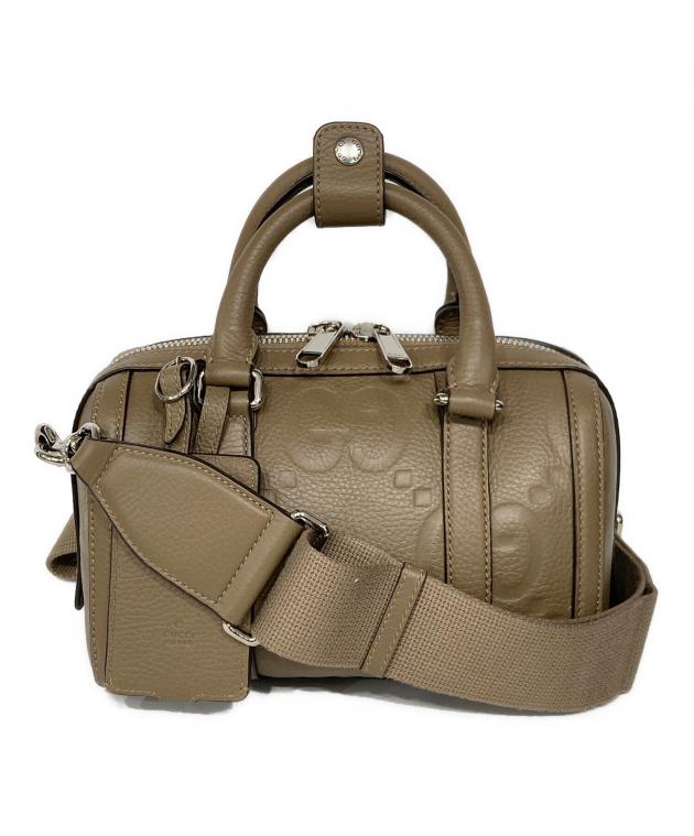 中古・古着通販】GUCCI (グッチ) ジャンボGG 2Wayボストンバッグ