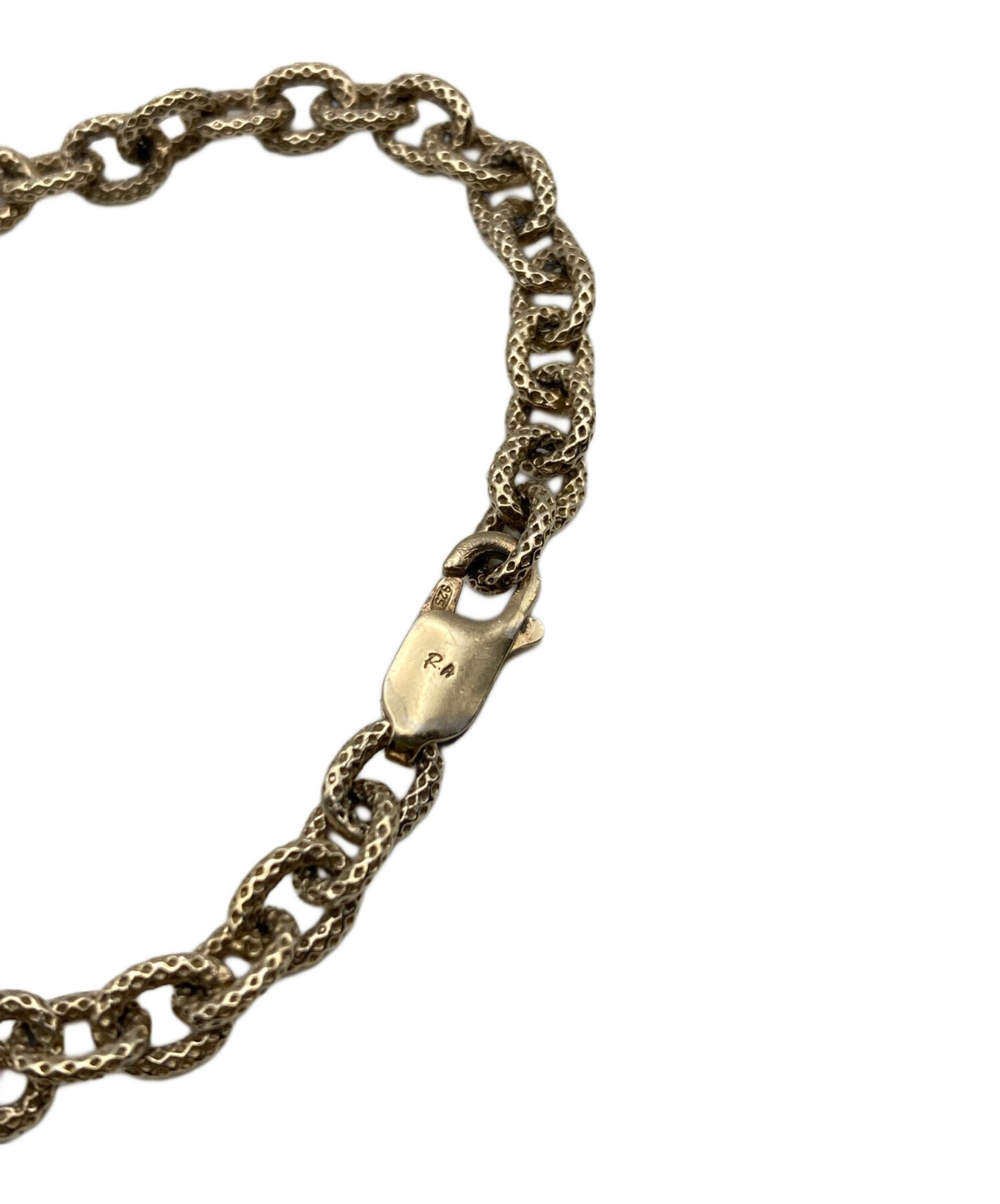 中古・古着通販】R.ALAGAN (ララガン) KOMON CHAIN BRACELET ゴールド