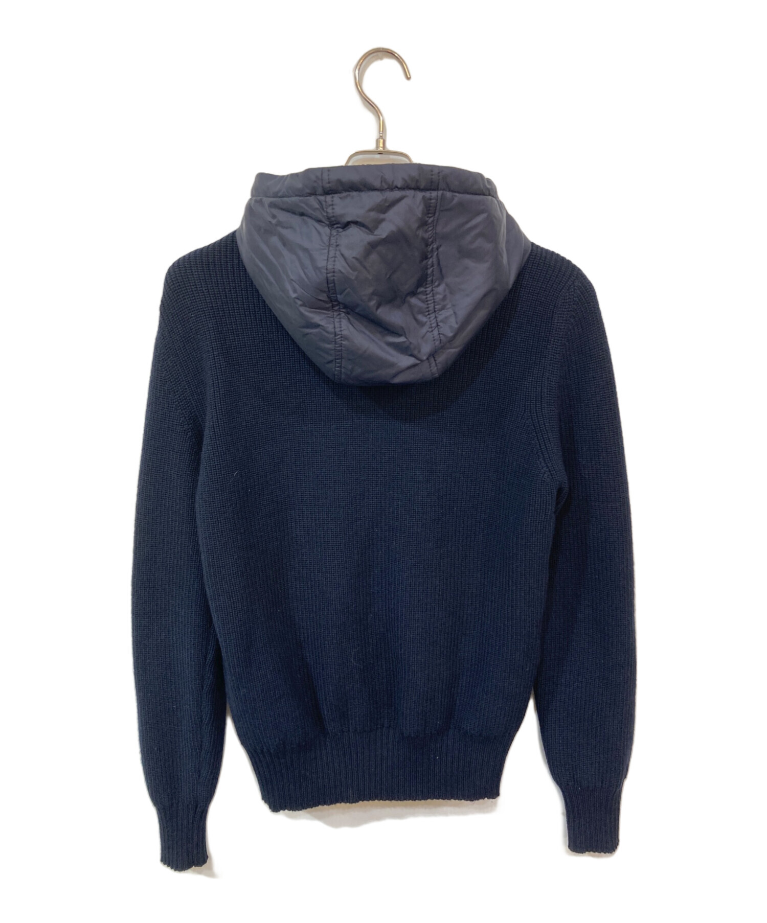 中古・古着通販】MONCLER (モンクレール) ニット切替ダウンジャケット