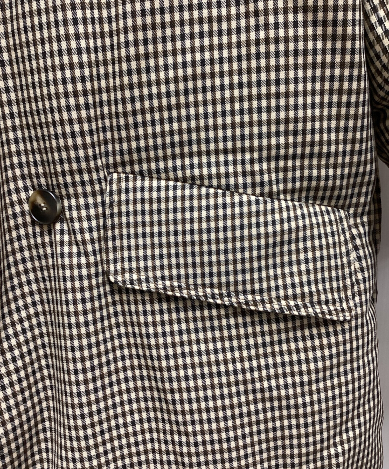 中古・古着通販】tageechita (タジチタ) CLASSIC PLAID DOWN COAT