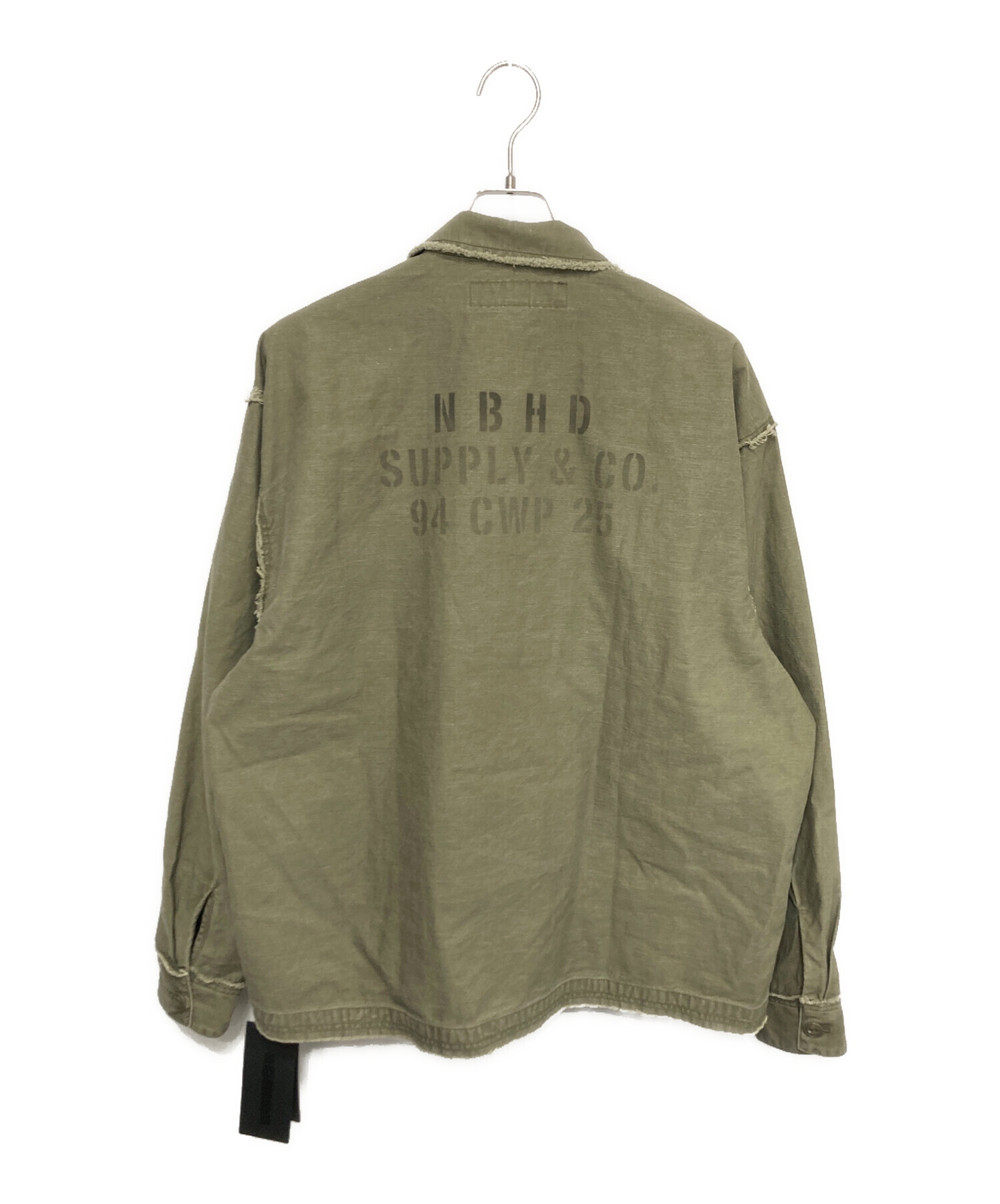 中古・古着通販】NEIGHBORHOOD (ネイバーフッド) UNTRIMMED ZIP SHIRT