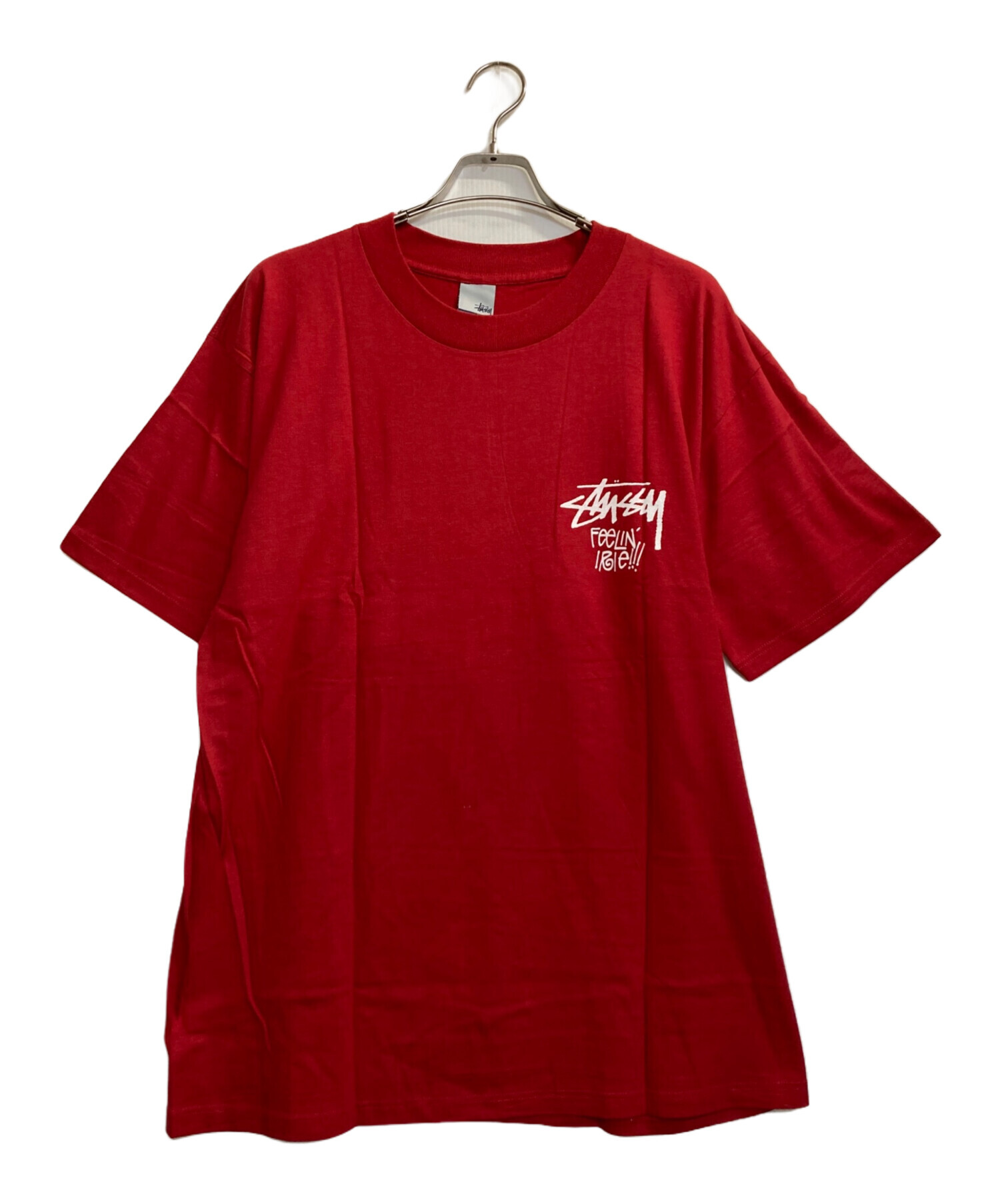 中古・古着通販】stussy (ステューシー) RASTA CIRCLE LION LOGO T
