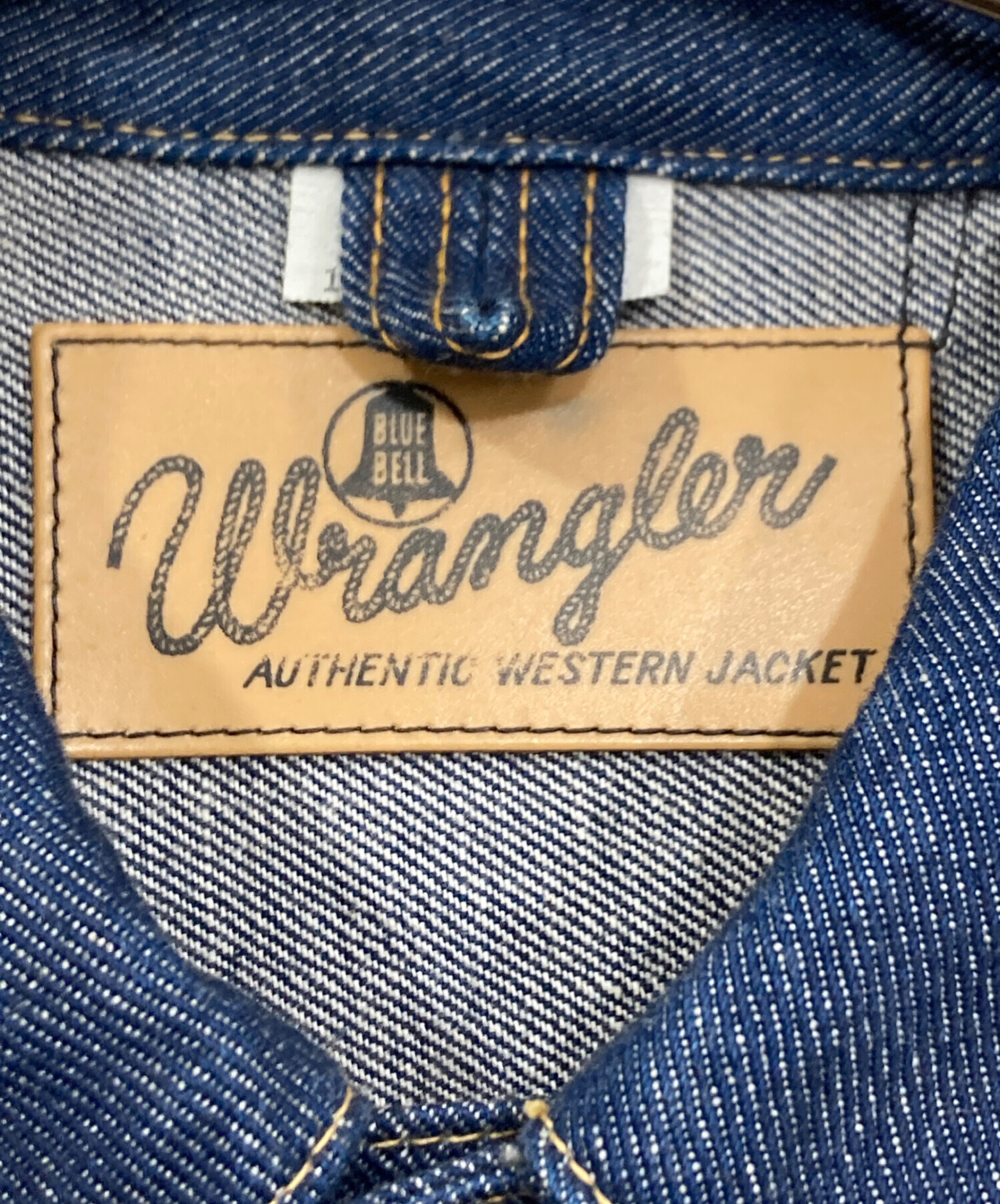 中古・古着通販】Wrangler (ラングラー) デニムジャケット インディゴ