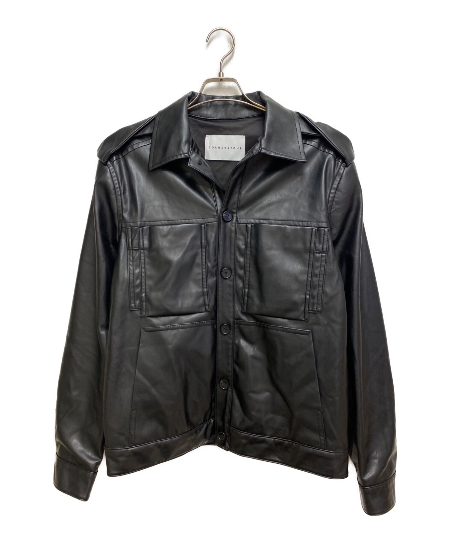 中古・古着通販】CORNERSTONE (コーナーストーン) エコレザー