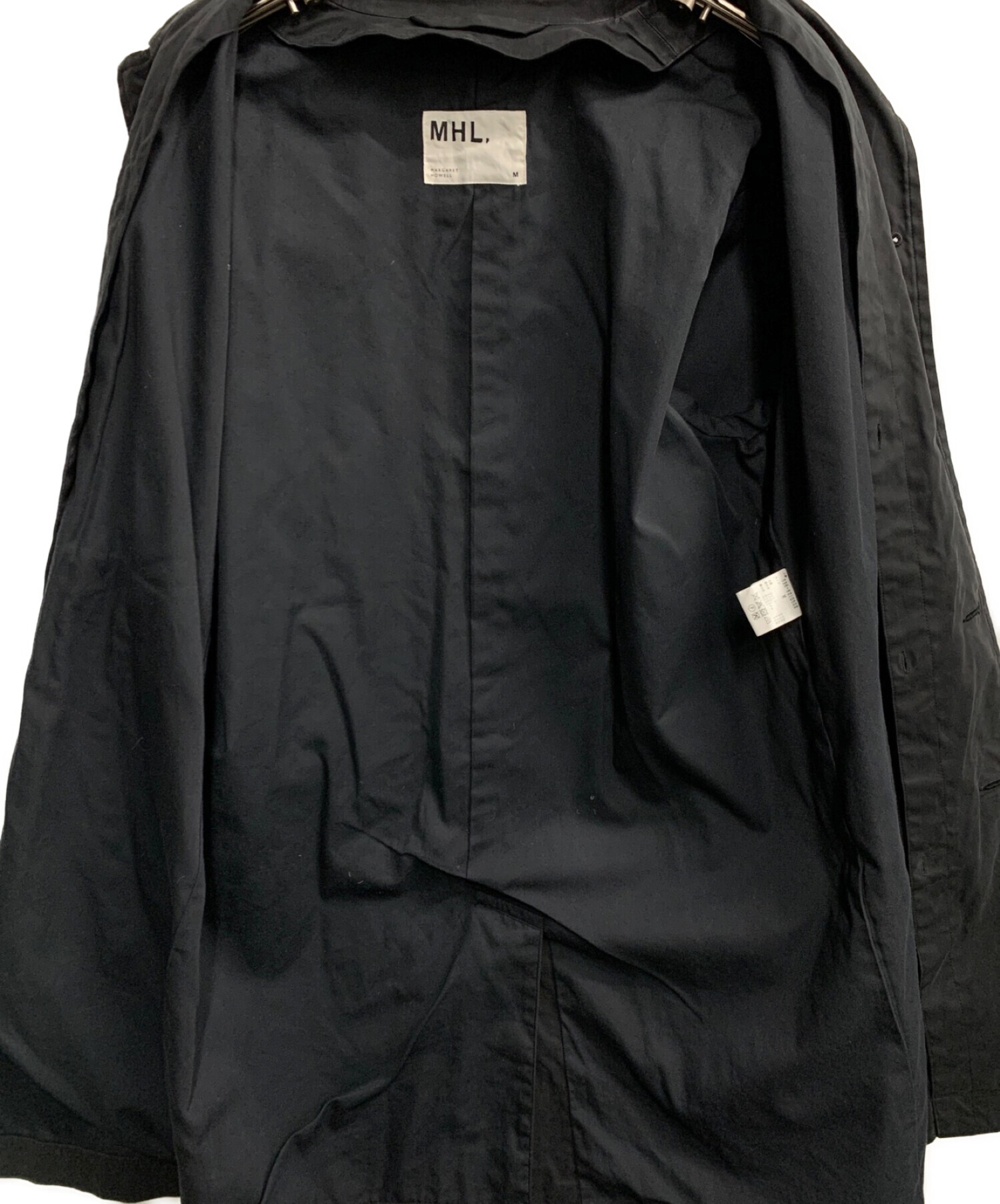 中古・古着通販】MHL (エムエイチエル) ダウンライナー付ステンカラー