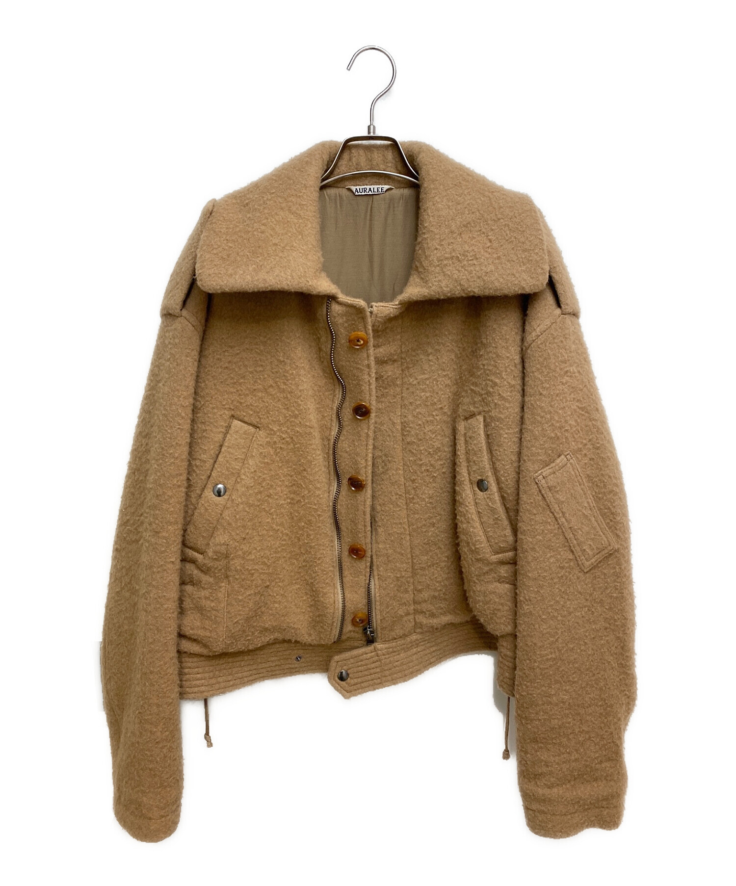 中古・古着通販】AURALEE (オーラリー) BRUSHED BABY CAMEL MELTON