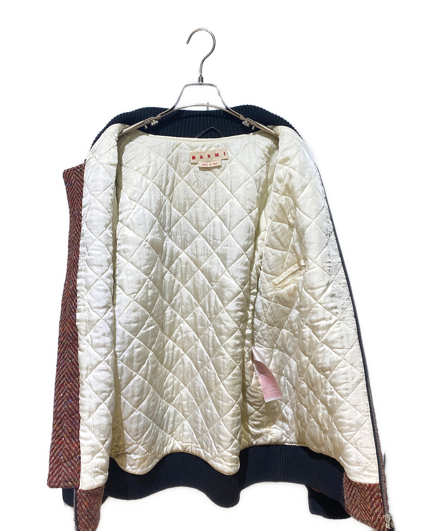 中古・古着通販】MARNI (マルニ) Herringbone Tweed Blouson
