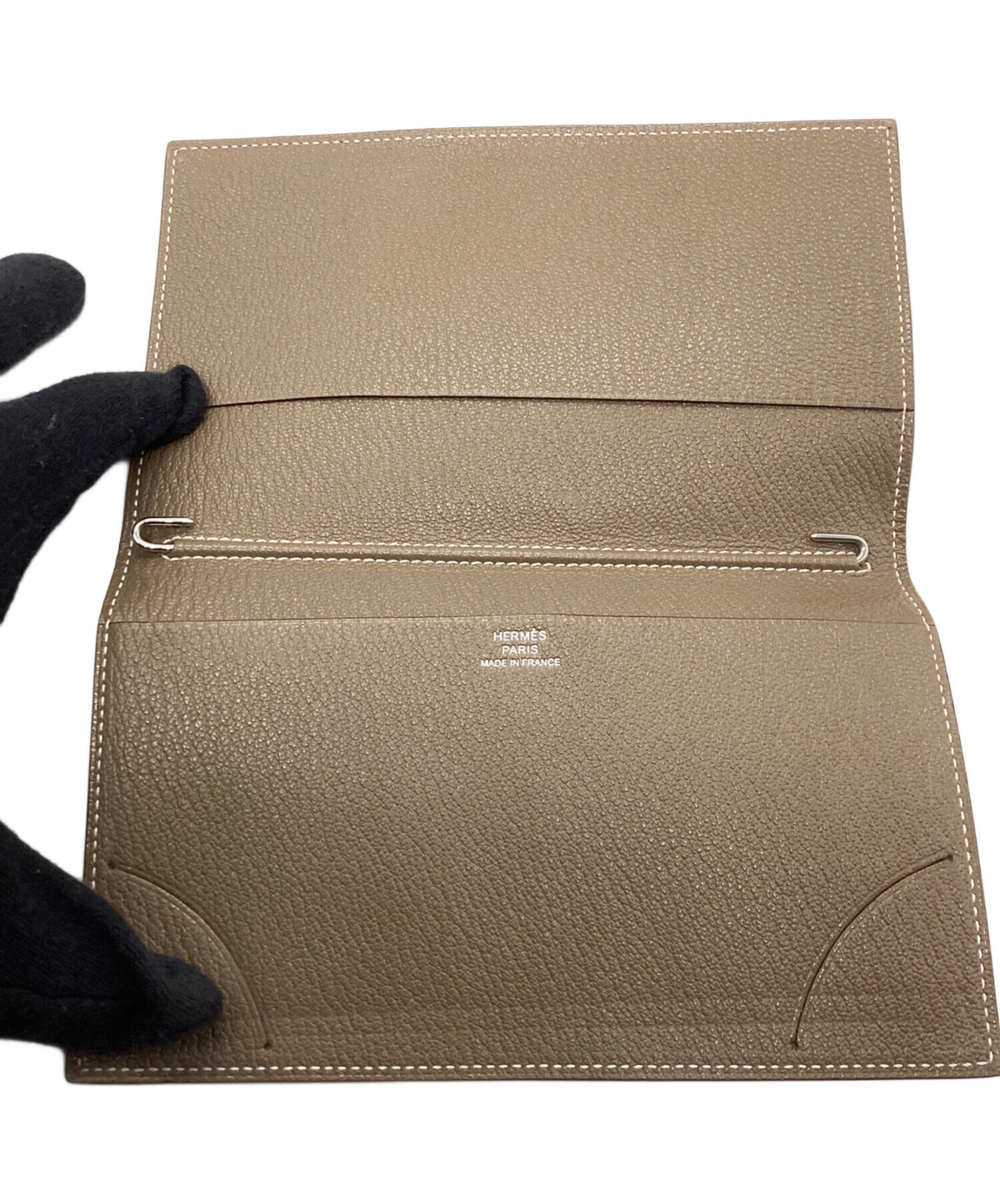 中古・古着通販】HERMES (エルメス) 手帳カバー ブラウン｜ブランド