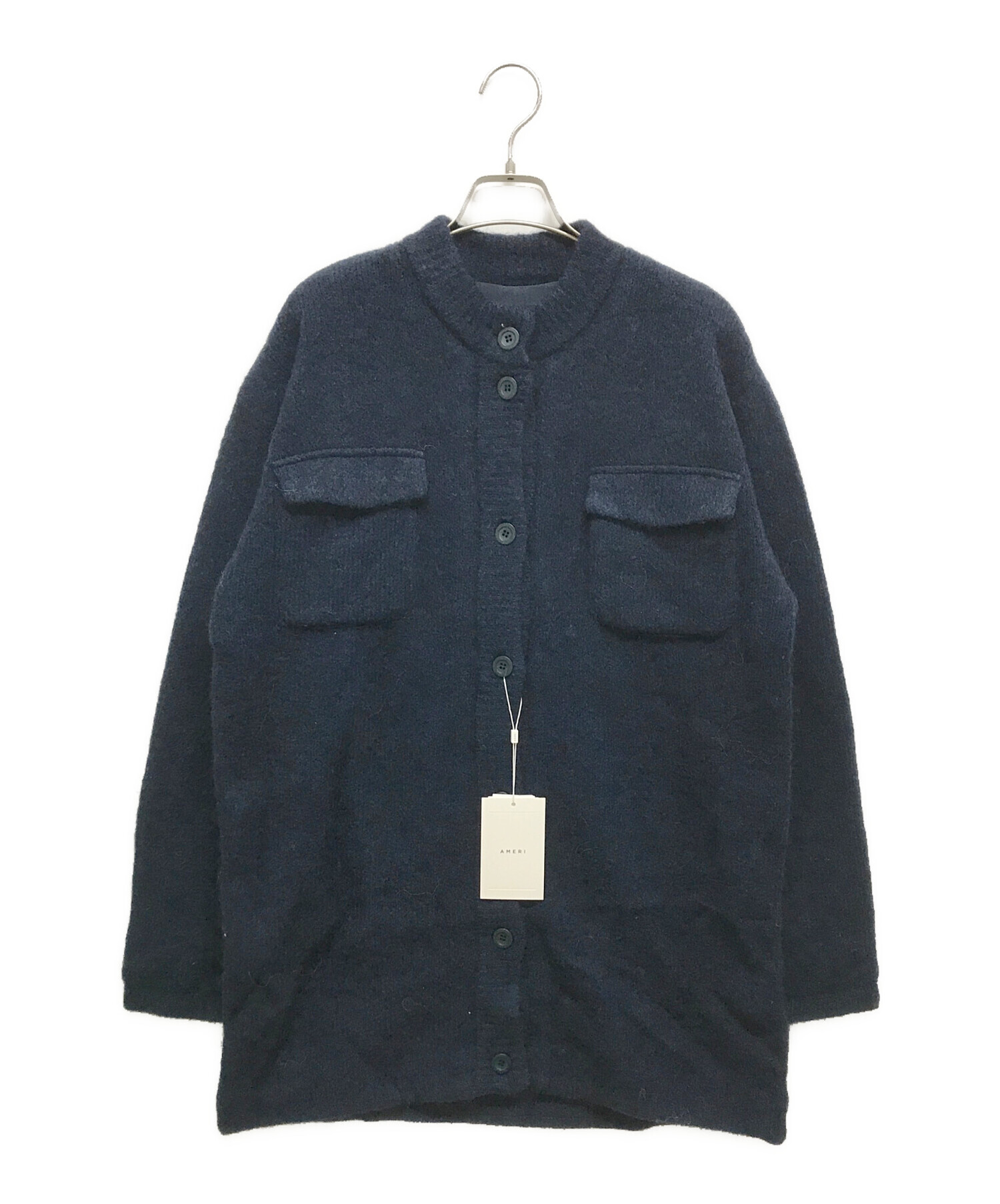 中古・古着通販】AMERI (アメリ) POCKET DETAIL KNIT CARDIGAN