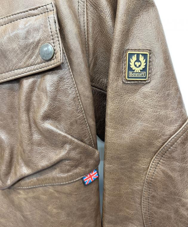 中古・古着通販】BELSTAFF (ベルスタッフ) レザージャケット ブラウン