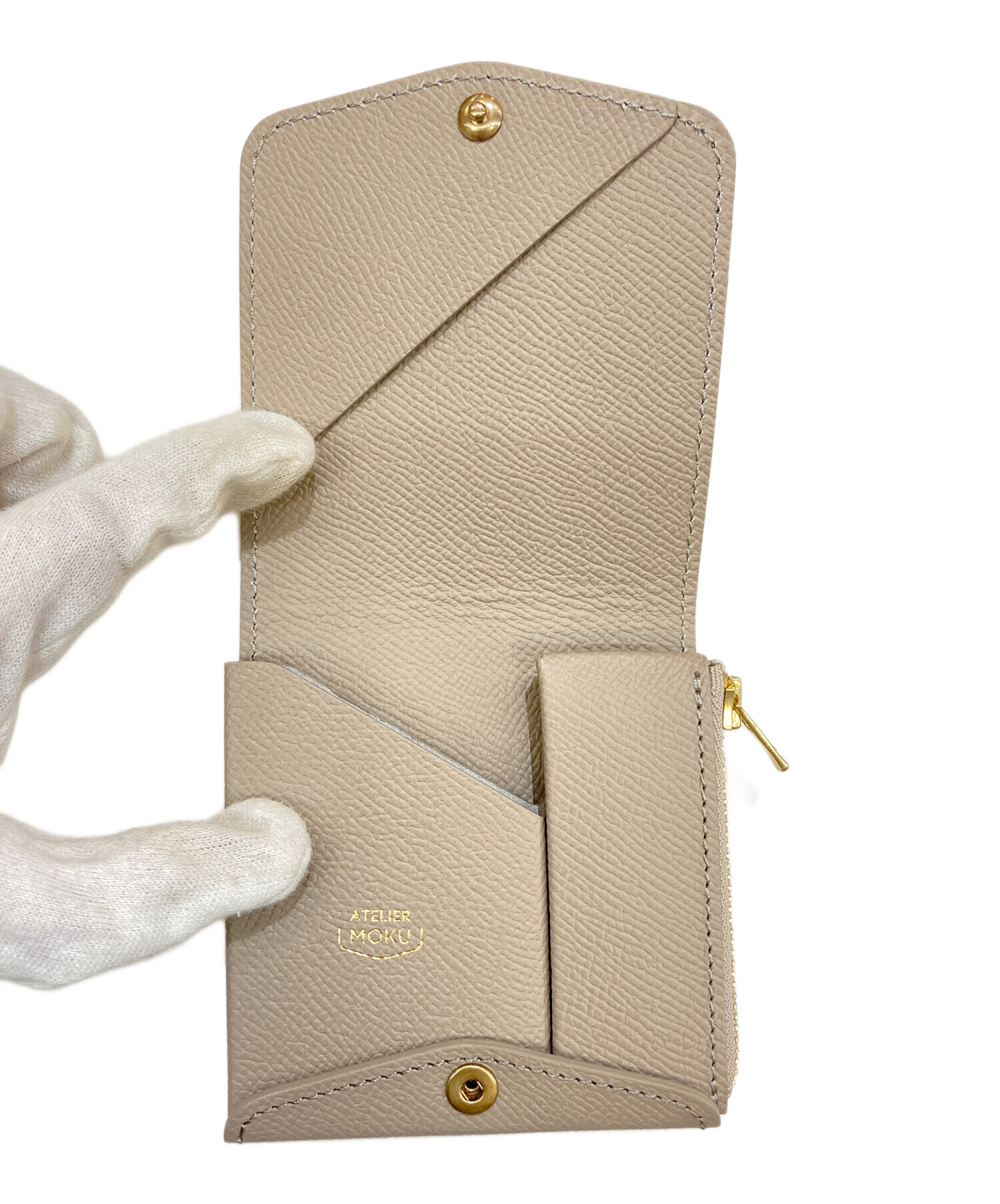 中古・古着通販】ATELIER MOKU (アトリエモク) 小さく薄い財布 SAKU