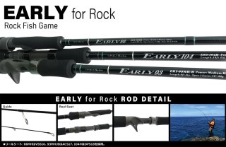 ロッド]KM工房 ロックブロー106HH-PS（2ピース/ショアジギングロッド