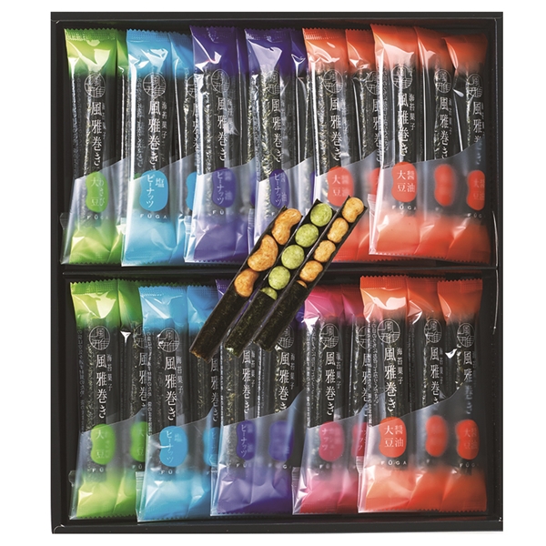 風雅】風雅巻き詰合せ 33本入: フード＆ドリンク｜鶴屋オンラインストア