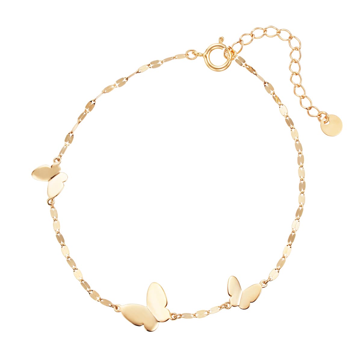 K10イエローゴールドグリーンアメシストブレスレット(RBL412)|TSUTSUMI