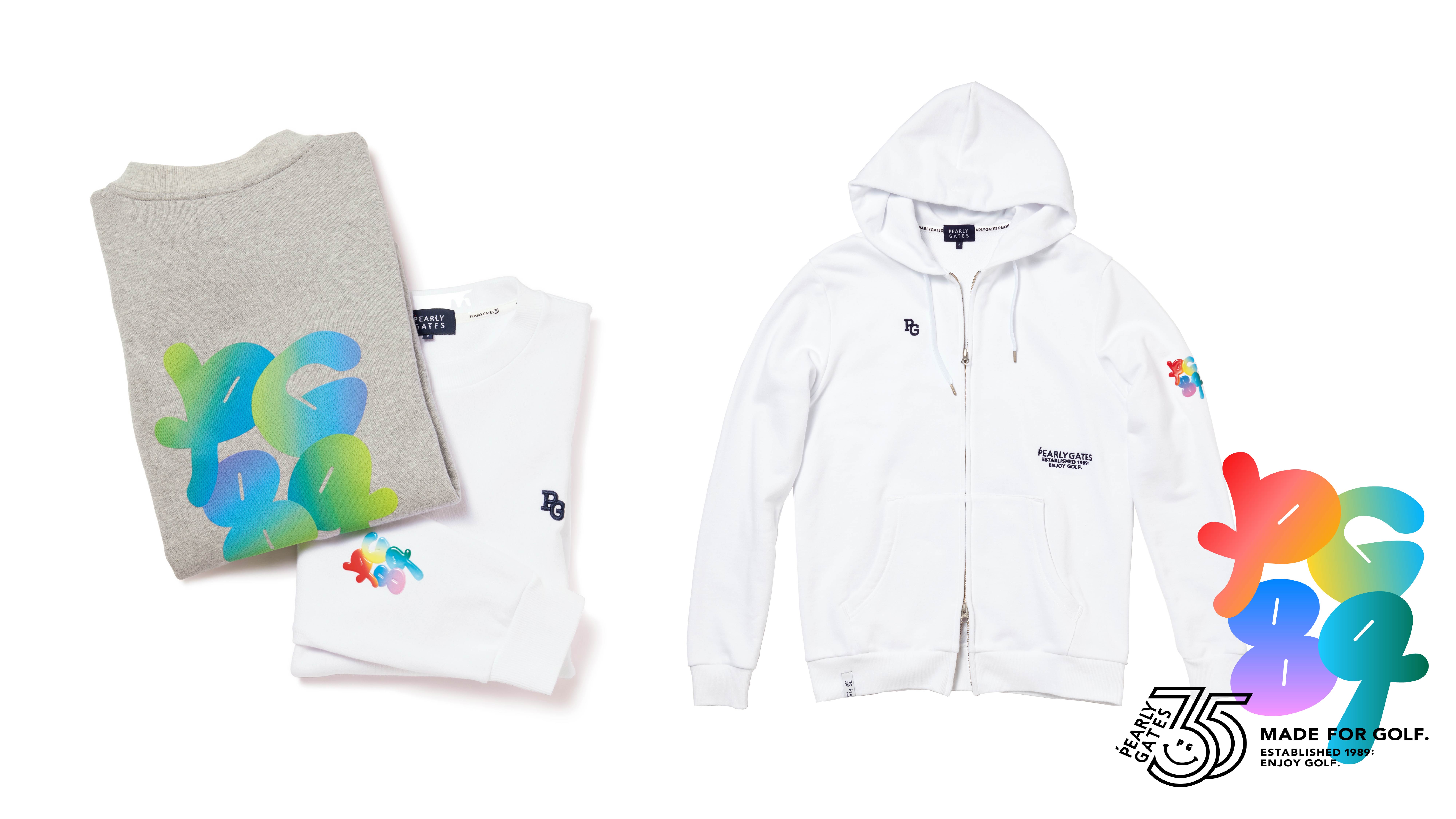ゴルフアパレルブランド【パーリーゲイツ】ブランド設立35周年を記念