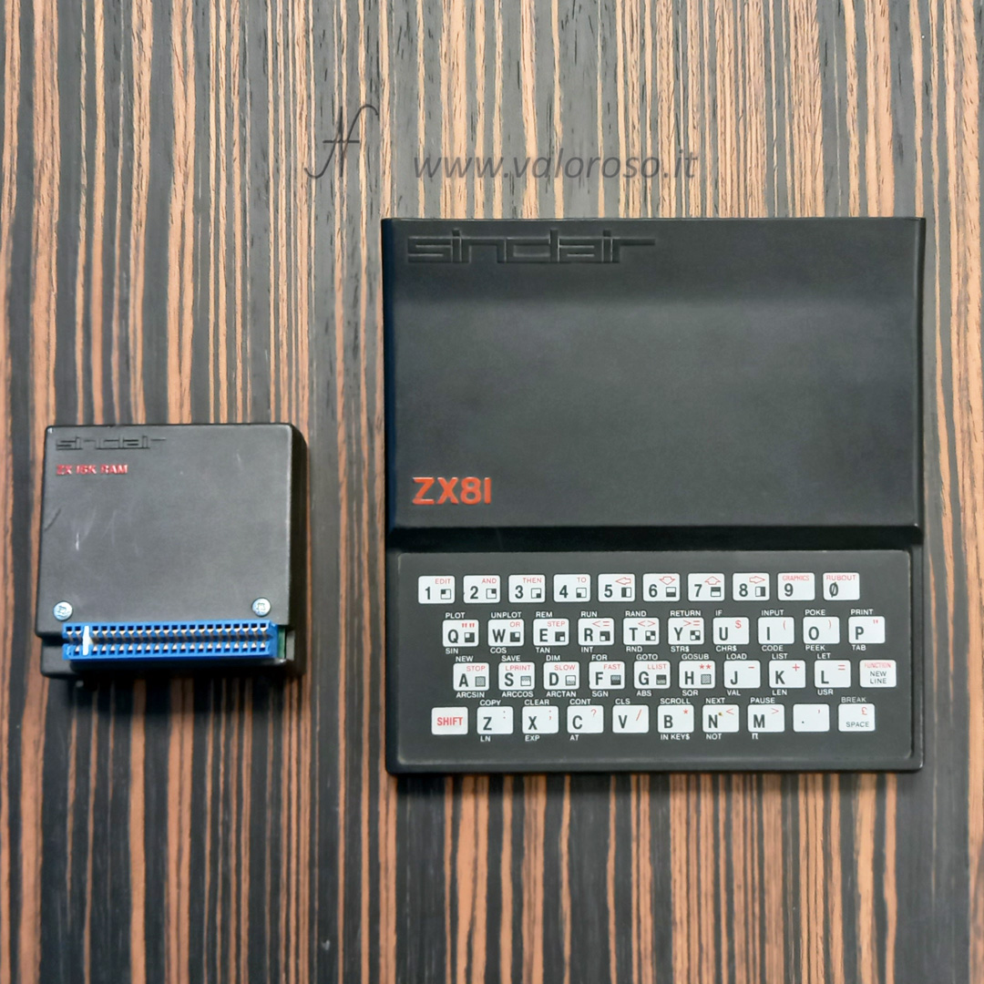 Sinclair ZX81 - Valoroso Amedeo