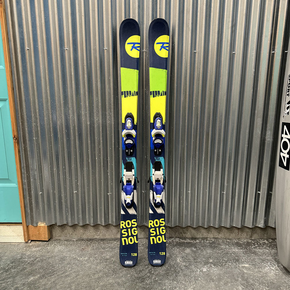 Rossignol Terrain Kid's Skis w/ Look Kid X Bindings - USED