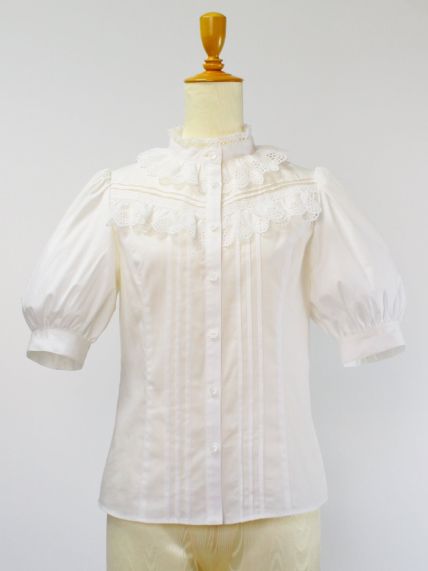 コットンレースフリルブラウス - Victorian maiden - クラシカル