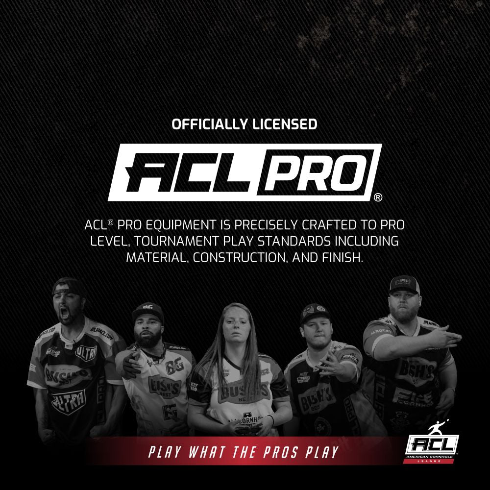 American Cornhole League | ACL® PRO Blue Shag Contrast Cornhole