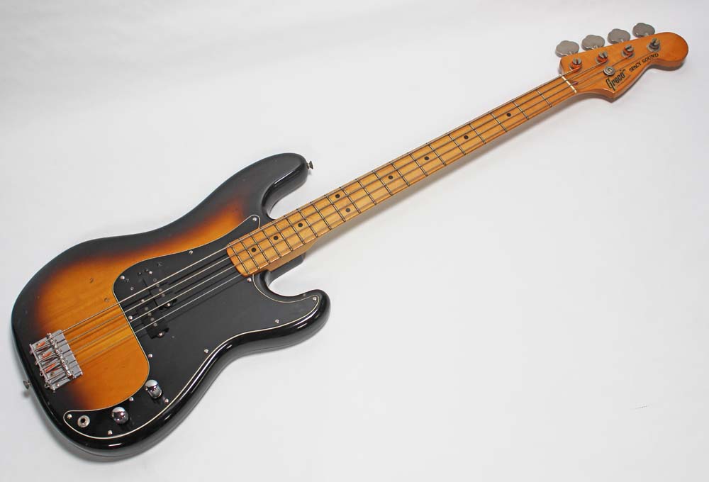 Greco Precision Bass PB 450 1980 Tobacco Sunburst Bass For Sale
