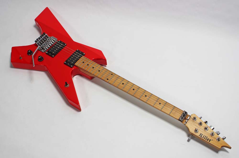 Killer Pirates Red Guitar For Sale Rickguitars