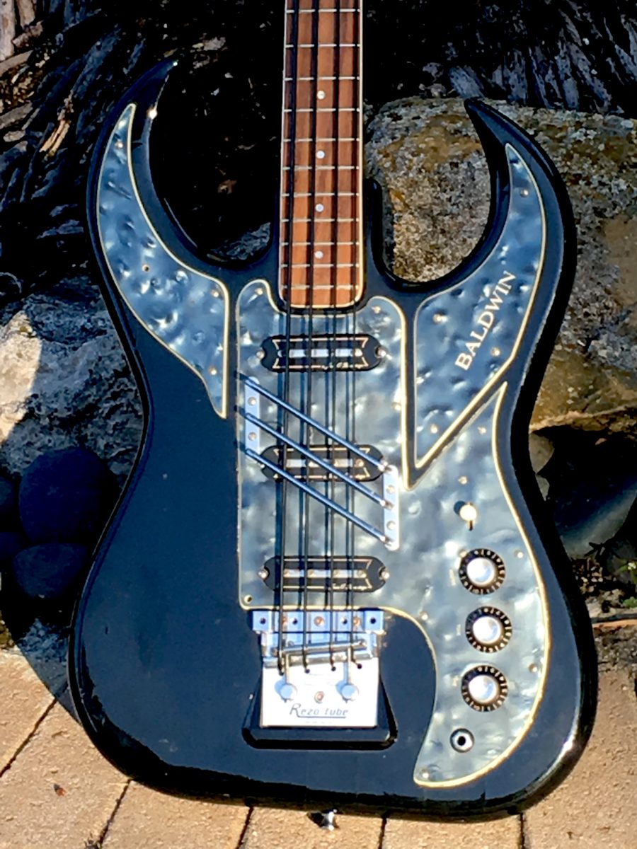Baldwin BURNS BISON BASS 1968 Black Bass Bass For Sale Guitarbroker