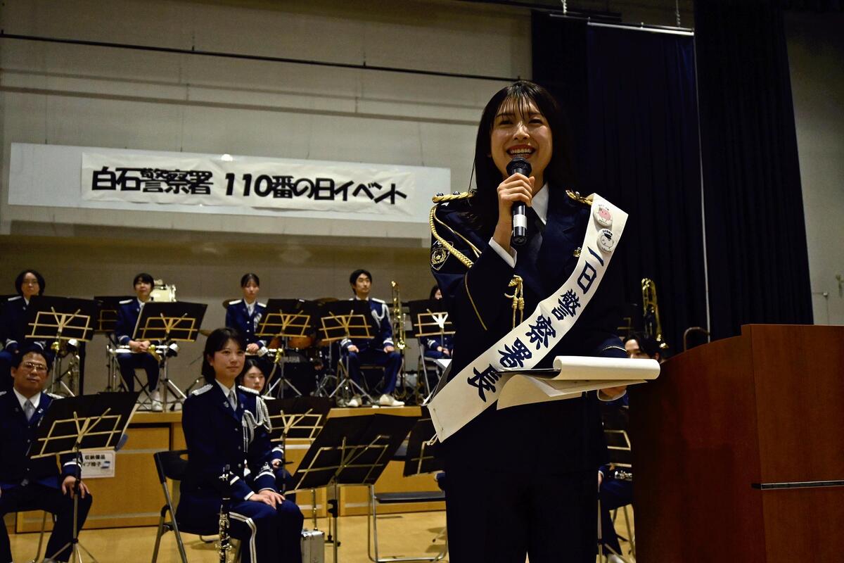 北海道：デフバドミントン金メダルの森本さんら、110番適切利用を