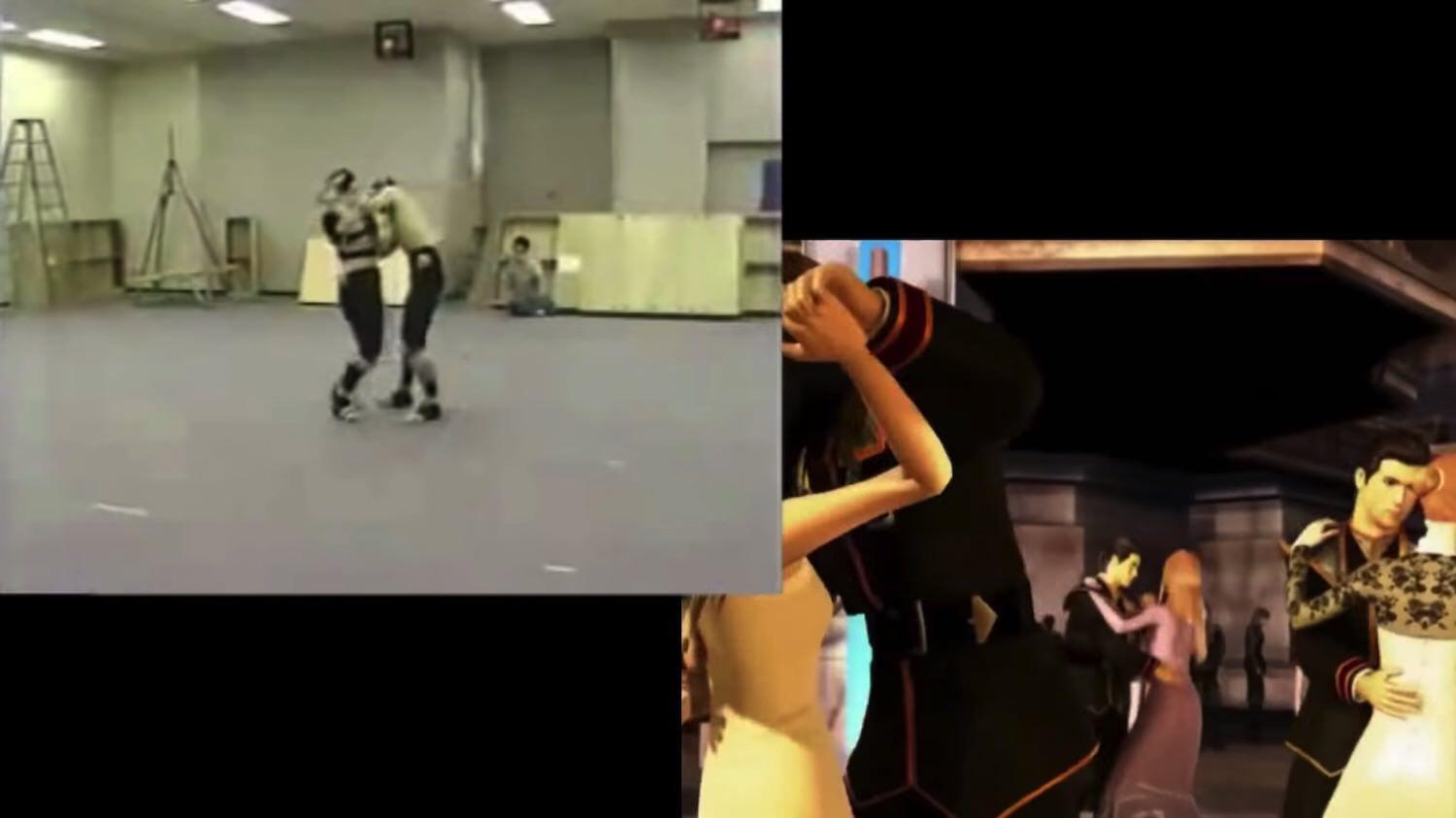 FF8のモーションキャプチャー、ダンスシーンやキャラクターの登場シーン 他