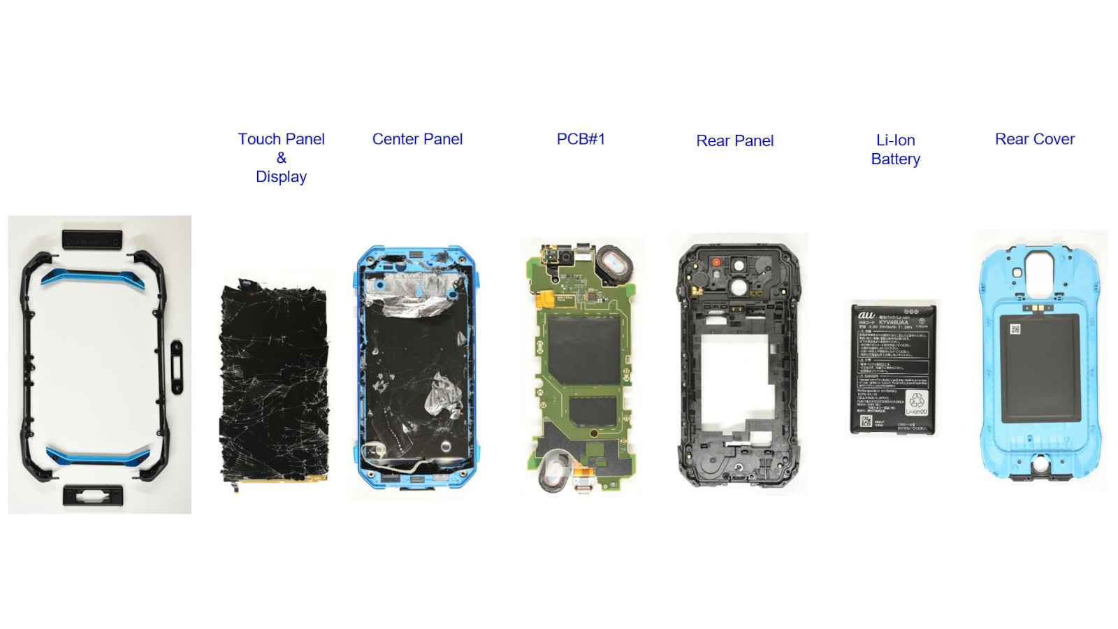 京セラ頑強スマホ ローテクや“無駄”をあえて採用、分解で判明 | 日経