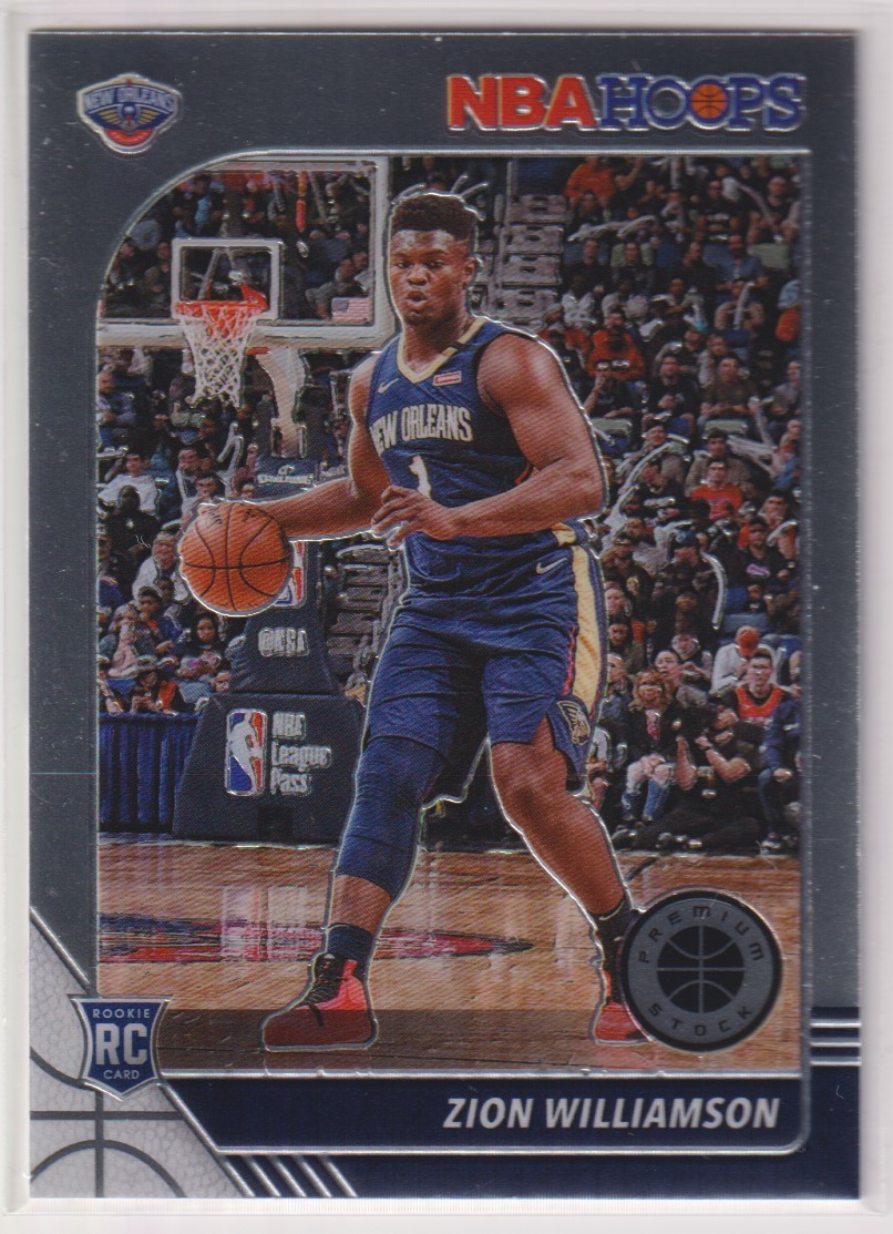 ザイオン・ウィリアムソン 2019-20 Panini Hoops Premium Stock Rookie