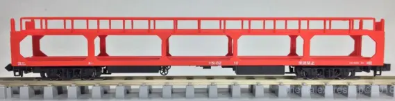 KATO ク5000 6両セット（積載用自動車付属）が入線しました('ω')ノ 10
