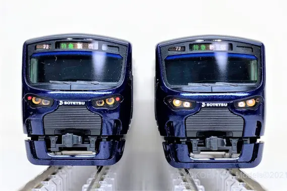相模鉄道12000系が入線しました。TOMIX 98357 98358 #相鉄 | NGaugeJP