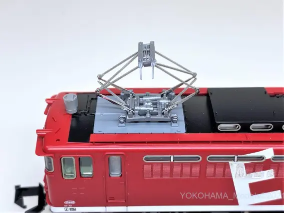 EF65 1019号機・レインボー塗装が入線しました。 TOMIX 7155