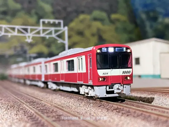 京急新1000形1800番台（1805編成）が入線しました！グリーンマックス