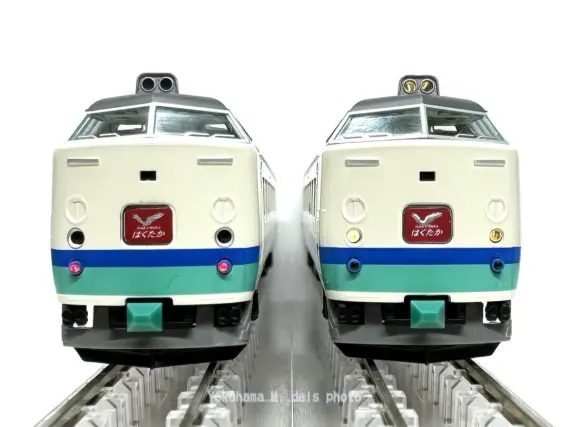485系1500番代 上沼垂運転区・T5編成・はくたか（1999年頃）が入線しま