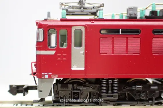 ED76 0 後期形 JR貨物更新車が入線です。KATO 3013-3 スロットレス