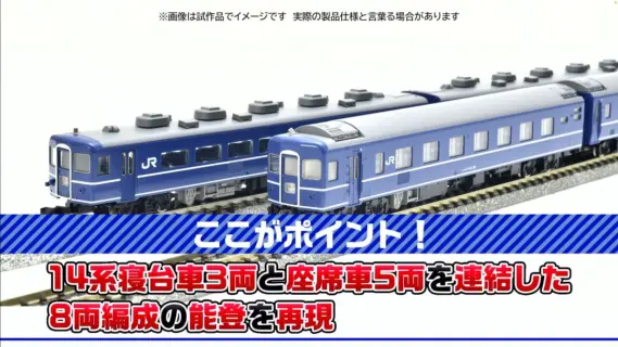 14系客車（能登）セット 品番：98884 鉄道模型 TOMIX(トミックス