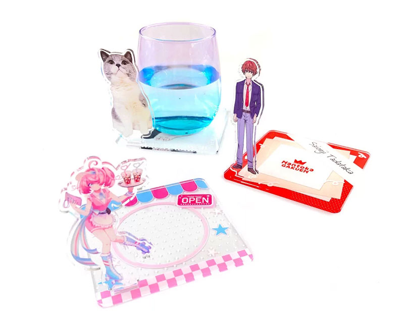 アクスタ付きアクリルコースター | アクリルキーホルダー・同人グッズ