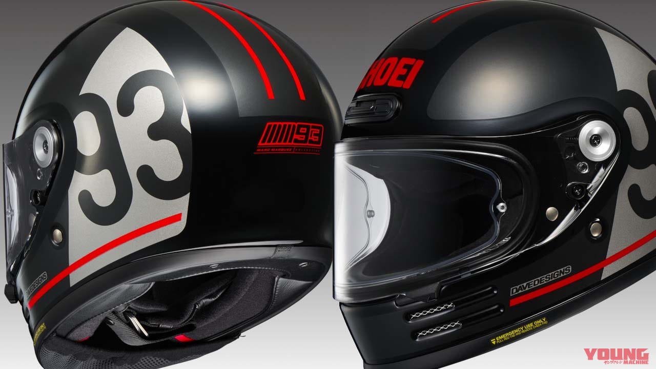 受注期間限定】SHOEI「グラムスター」にMM93コレクション！ ネオ