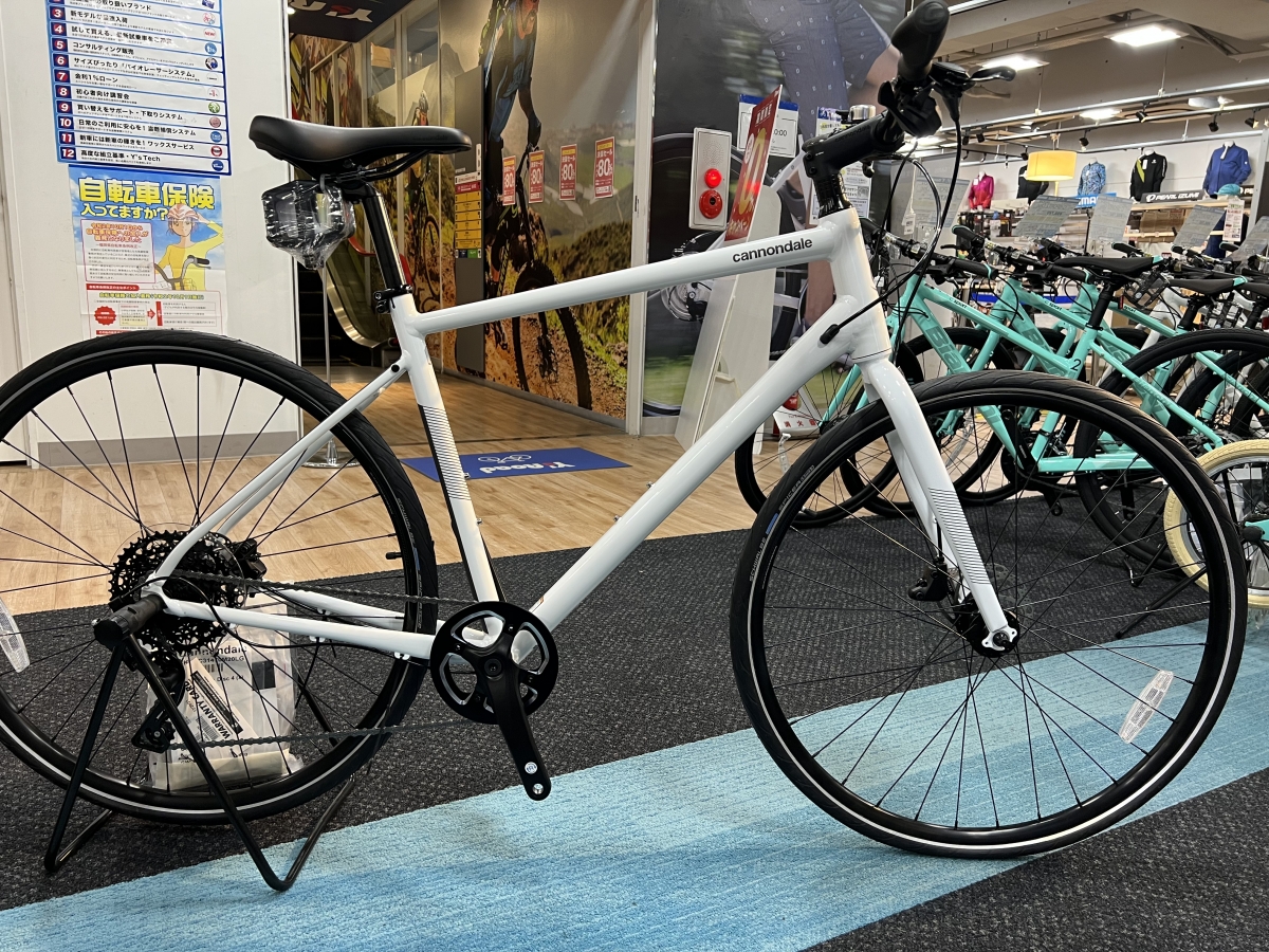 CANNONDALEのおすすめクロスバイク、QUICK 4も決算セールの対象に
