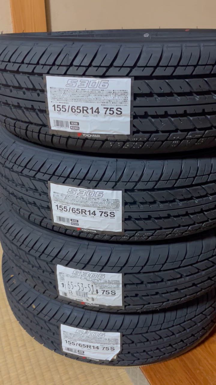 ヨコハマタイヤ（YOKOHAMA TIRE） S306 155/65R14 75S 新品 サマー